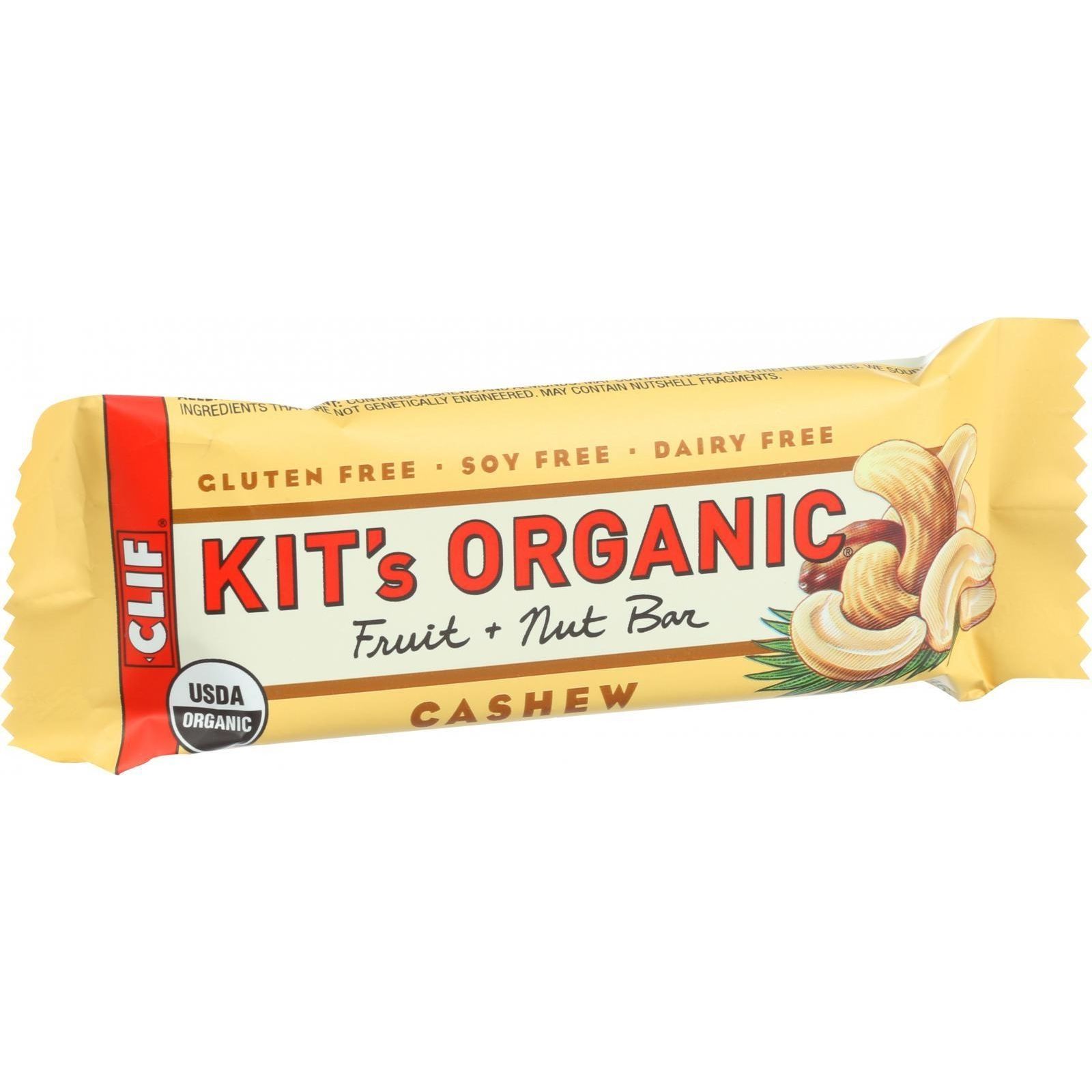 Clif Kit's  Fruit And Nut Bar - Cashew - 1.62 Oz Bars
