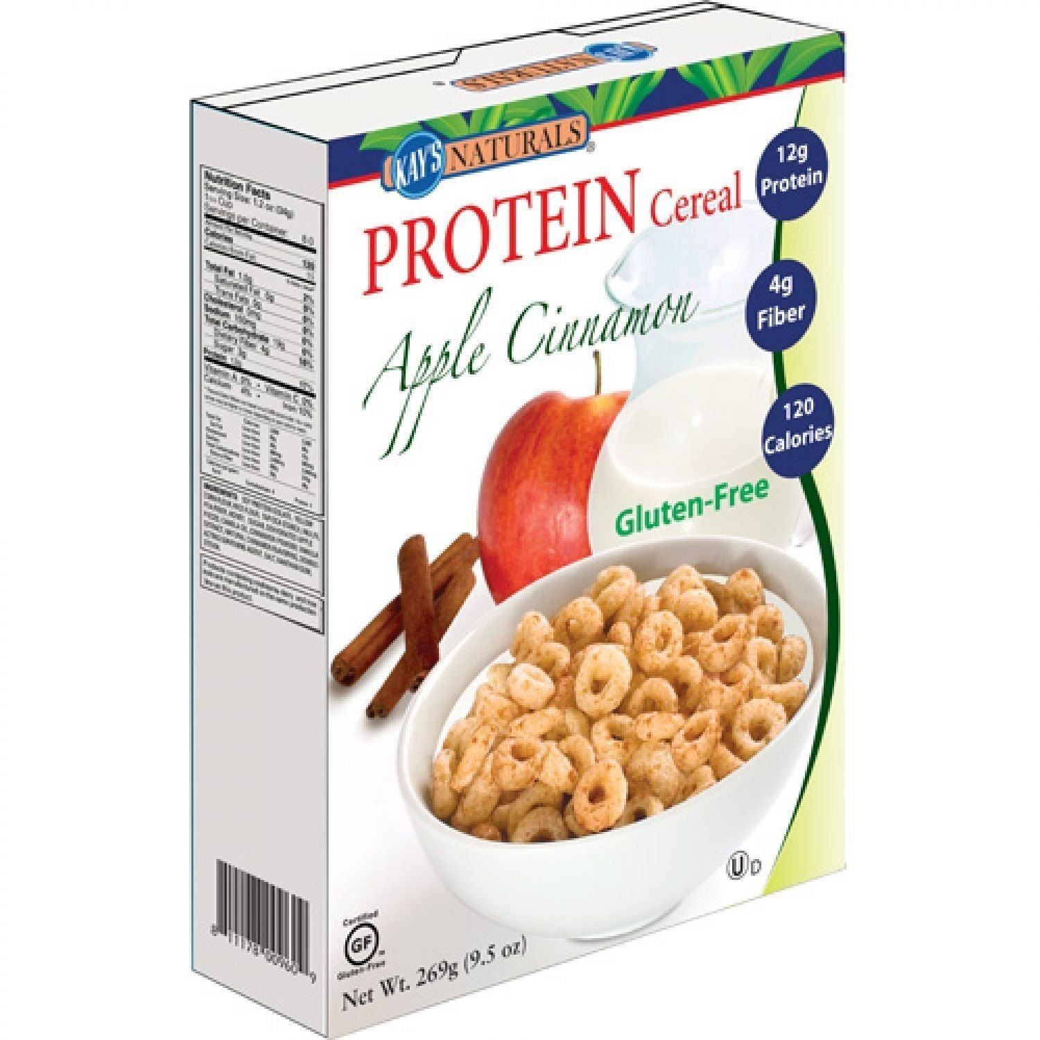 Kay's Naturals Better Balance Protein Cereal Apple Cinnamon - 9.5 Oz