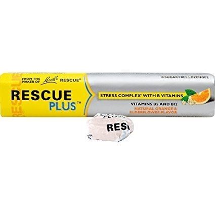 Bach Rescue Plus Lozenge - Sugar Free - 10 Count