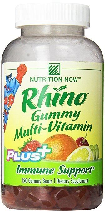 tion Now, Rhino M/Vit Gummy+Immune 150 Ct Ea 1