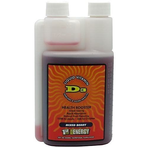 High Performance Fitness, Inc., 1St Step For Energy Liquid  D3  Berry 16Oz