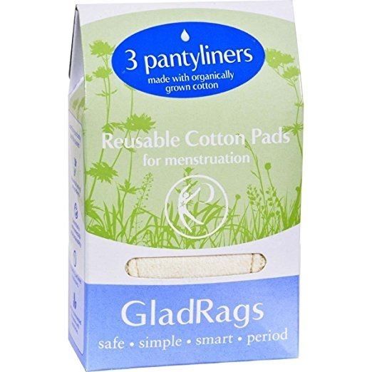 Gladrags Pantyliner  Undyed Cotton - 3 Pack