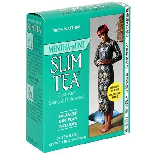 Hobe Laboratories, Slim Tea Mint Flvr 24 Bag Ea 1
