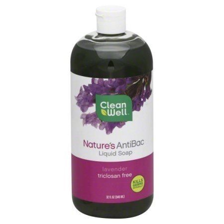 Cleanwell Antibacterial Soap Refill - Lavender - 32 Oz