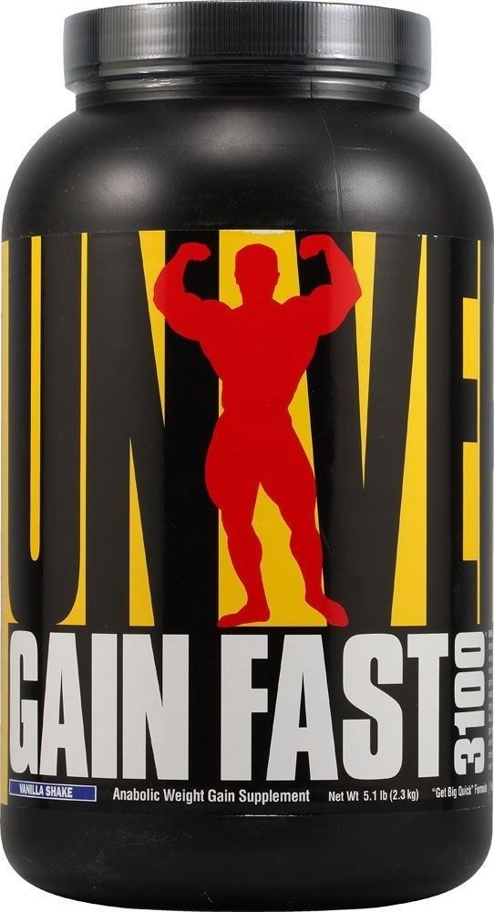 Universal tion Gain Fast 3100 Vanilla Shake - 5.1 Lbs