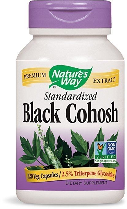 Nature's Way, Black Cohosh Stndrdz Extr 120 Vcap Ea 1