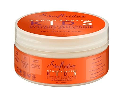 Shea Moisture Mango & Carrot Kids Nourish & Hydrate Styling Smoothie 6 Fl Oz