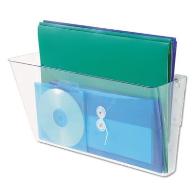 Universal Office Products, Add-On Pocket For Wall File, Letter, Clear