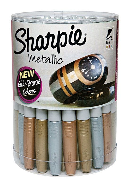 Sharpie  Metallic  Assorted  Fine Tip  Permanent Marker