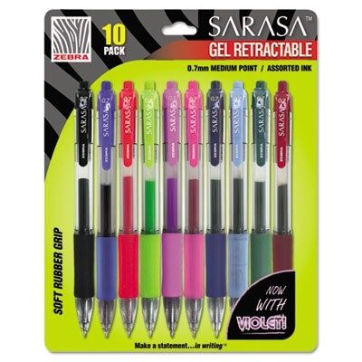 retractable gel pens