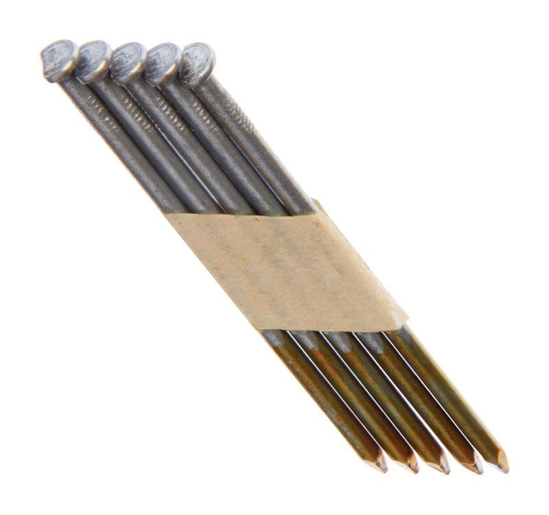 Grip-Rite  30 Deg. 11 Ga. Smooth Shank  Angled Strip  Framing Nails  3 In. L X 0.12 In. Dia. 2000 Count