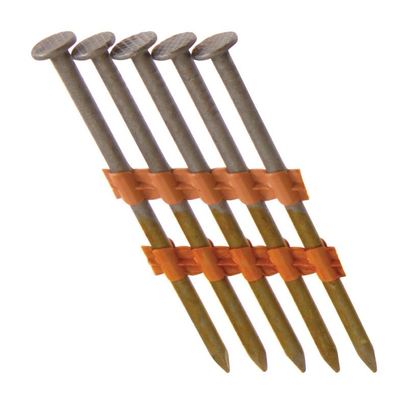 Grip-Rite  21 Deg. 11-1/2 Ga. Ring Shank  Angled Strip  Framing Nails  2-3/8 In. L X 0.11 In. Dia. 2500 Count