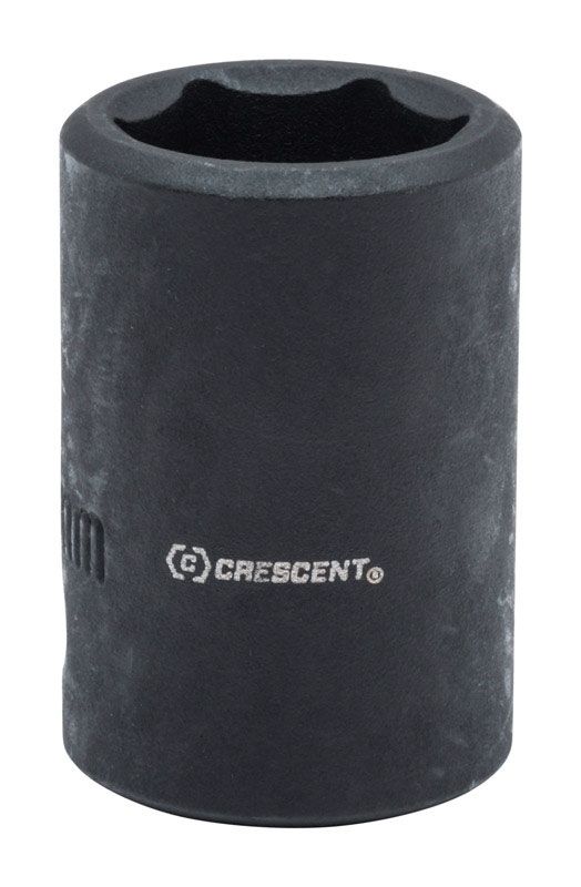 Crescent  14 Mm  X 1/2 In.  Metric  6  Impact Socket  1 Pc.