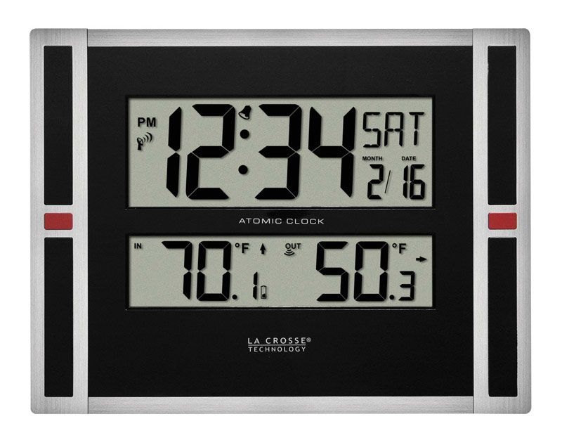 La Crosse Technology Ltd Clock Digital Atomicwall