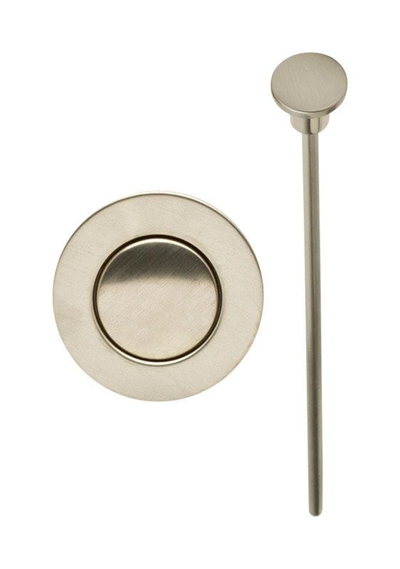 Pf Waterworks  Na  Dia. Popup Drain Kit  Brushed Nickel  Plastic