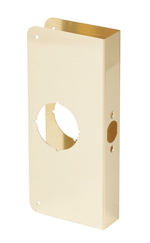 Prime-Line Products 9" Brass Door Guard 2-3/8