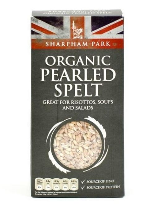 Pearled Spelt Grain, Organic 500g (Sharpham Park)