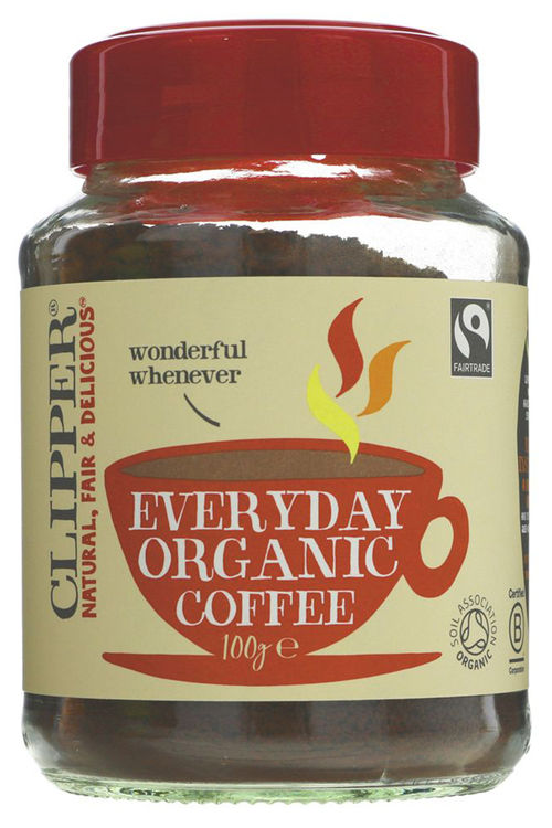 Rich Roast Everyday Instant Coffee, Organic 100g (Clipper)