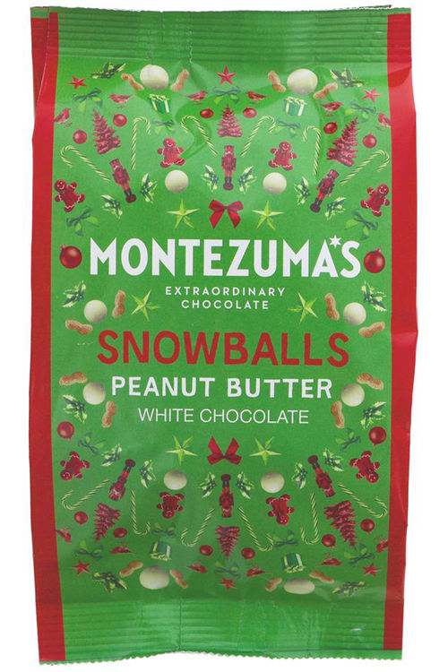 Peanut Butter Chocolate Snowballs 150g (Montezumas Chocolate)