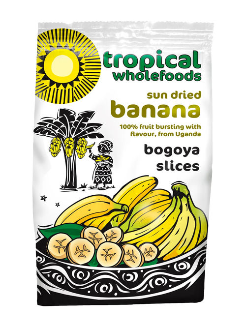 Bogoya Banana Strips, 125g (Tropical Wholefoods)