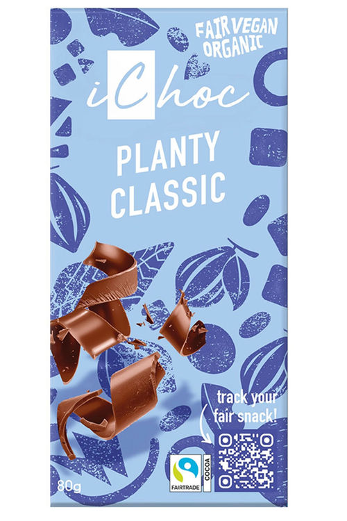 Classic Vegan Chocolate 80g (iChoc)