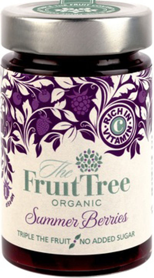Summer Berries Fruit Crush, Organic 250g (The Fruit Tree)