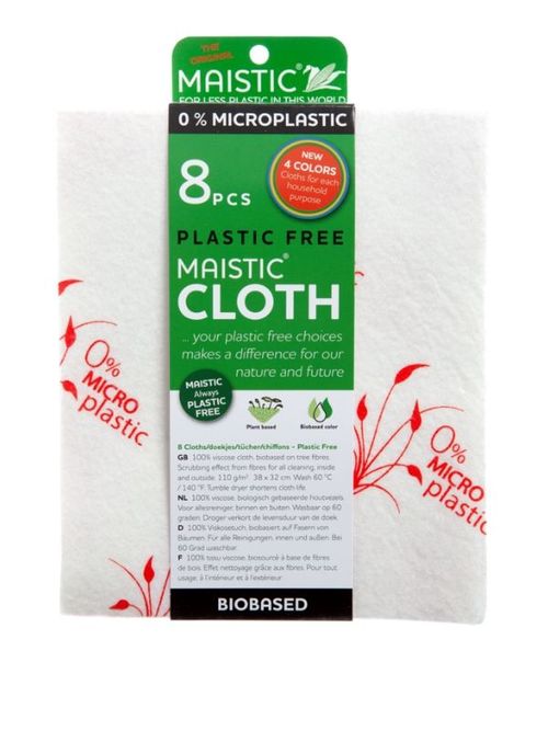 Micro Plastic-Free Cloth 8 Pack (Maistic)