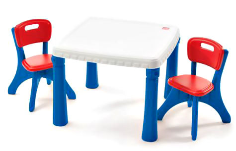 Buy Step2 LS Kitchen Table Chairs Blue Red Online at desertcartINDIA