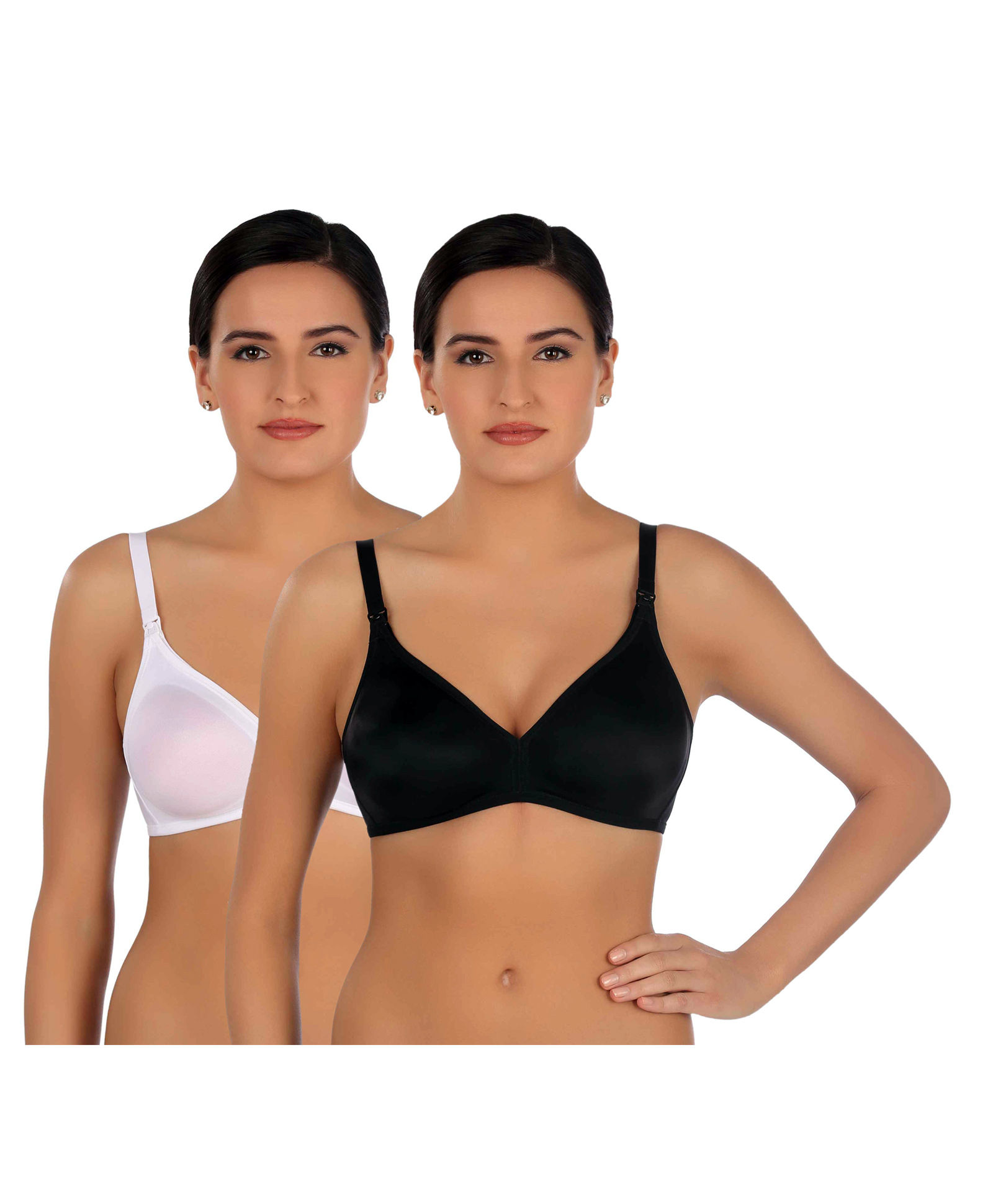 Buy Triumph Mamabel Maternity Bras Pack of 2 - Black White Online at  desertcartKUWAIT