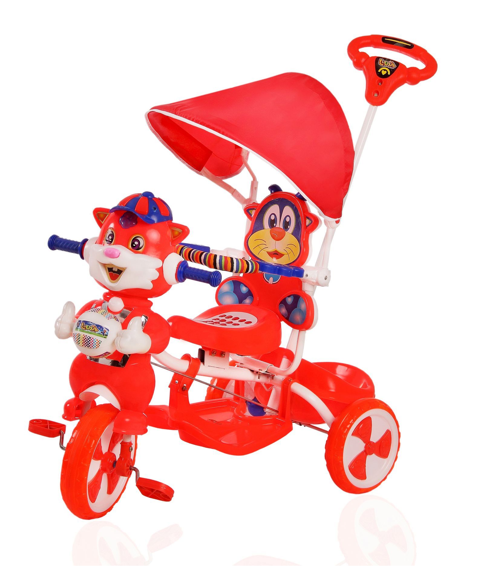 Luusa Falcon Tricycle With Sipper Bottle