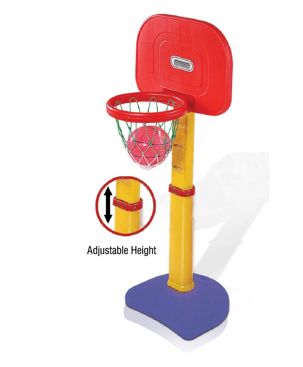 Gro Kids Adjustable Basket Ball Set
