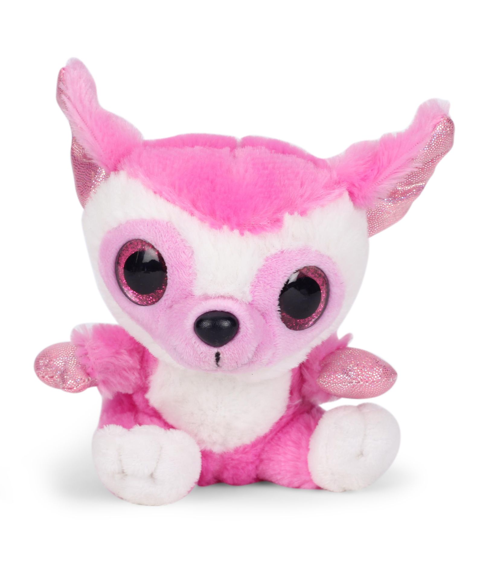 Keel Sparkle Eye Pal Soft Toy Pink