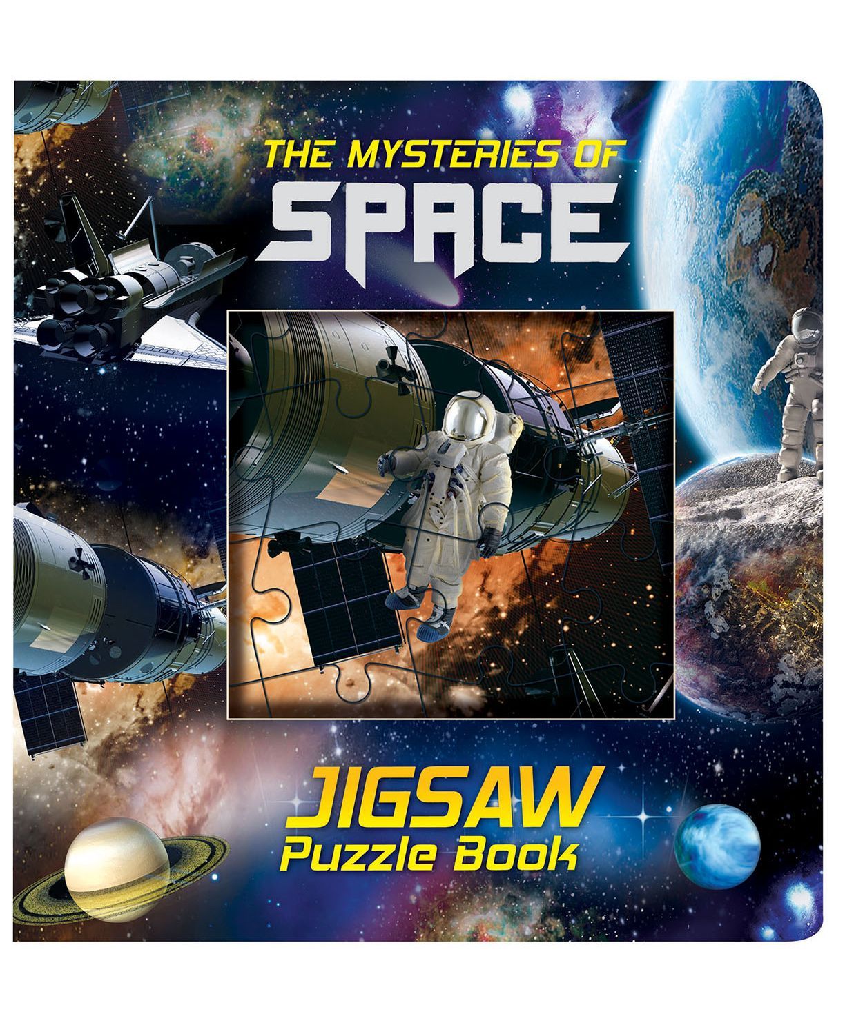 Purple Turtle Space Jigsaw Puzzle Board Book