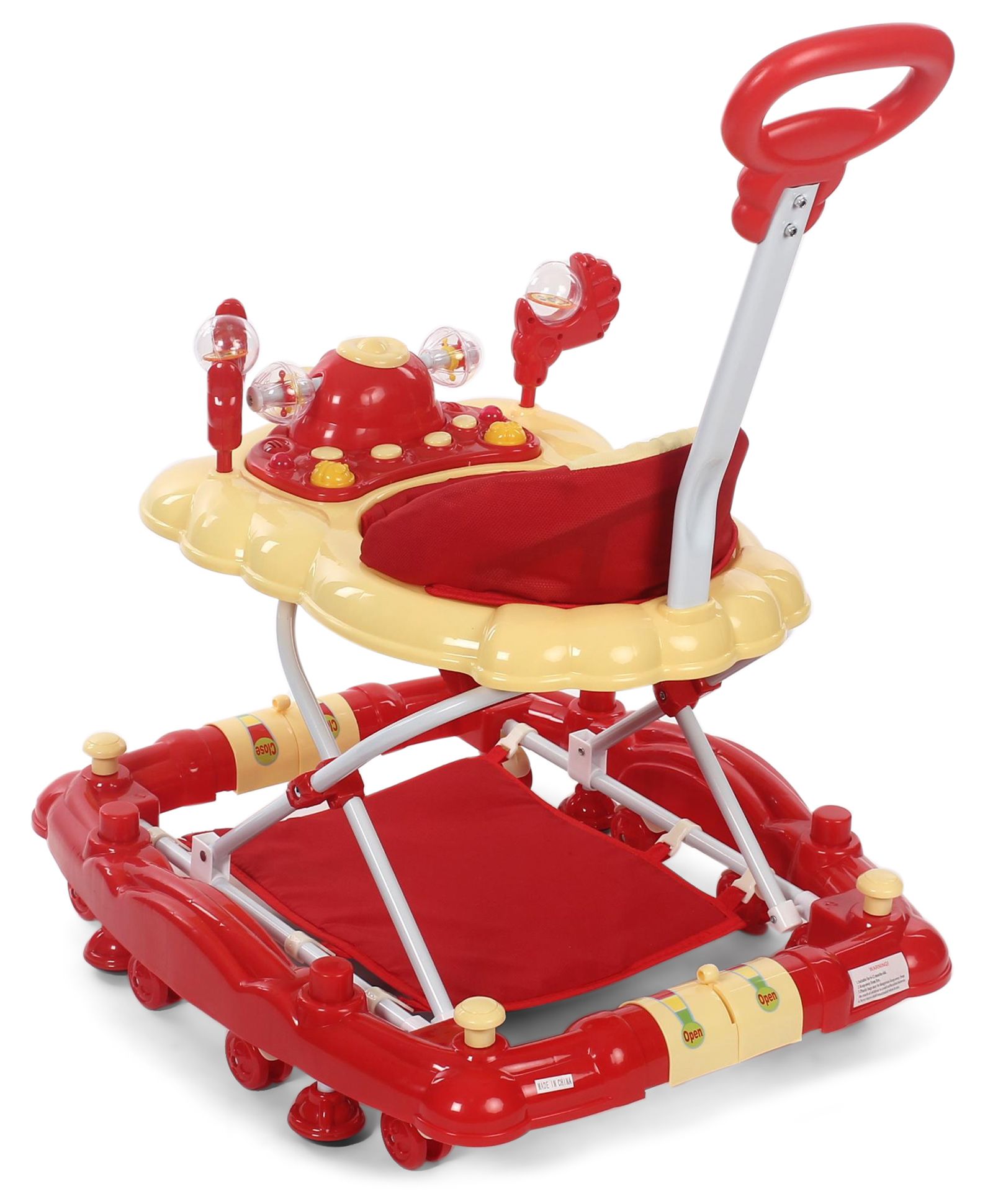 luvlap comfy baby walker with rocker