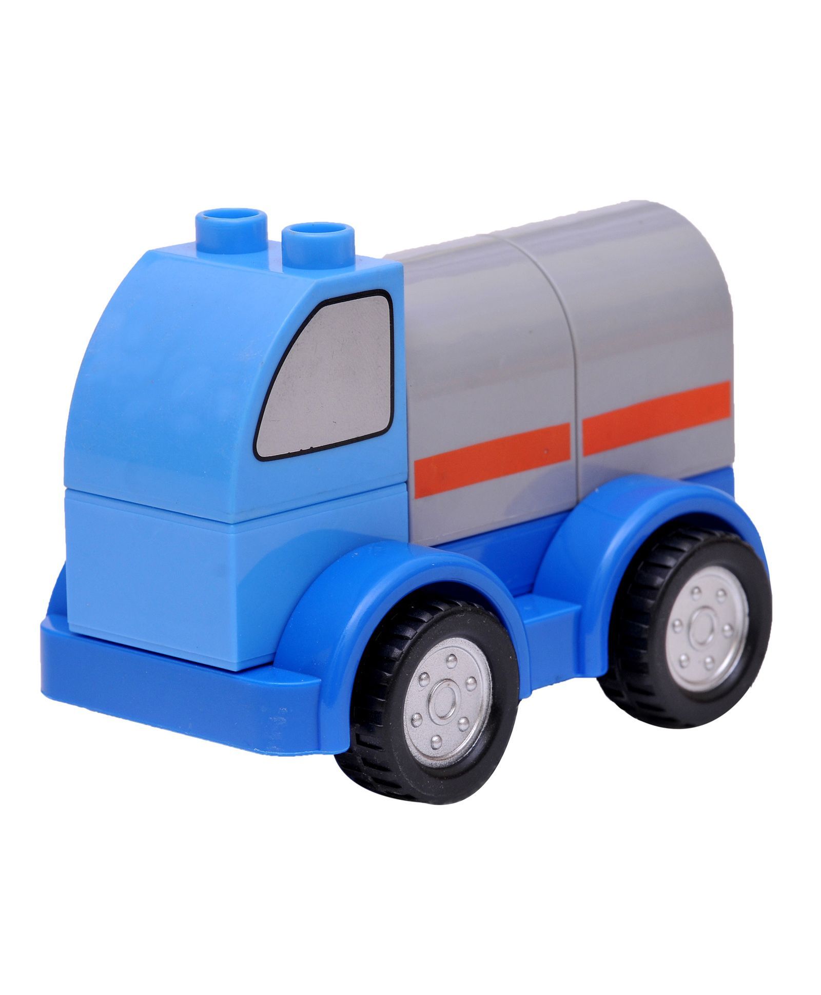 Happykids Pull & Push Construction Truck - Blue