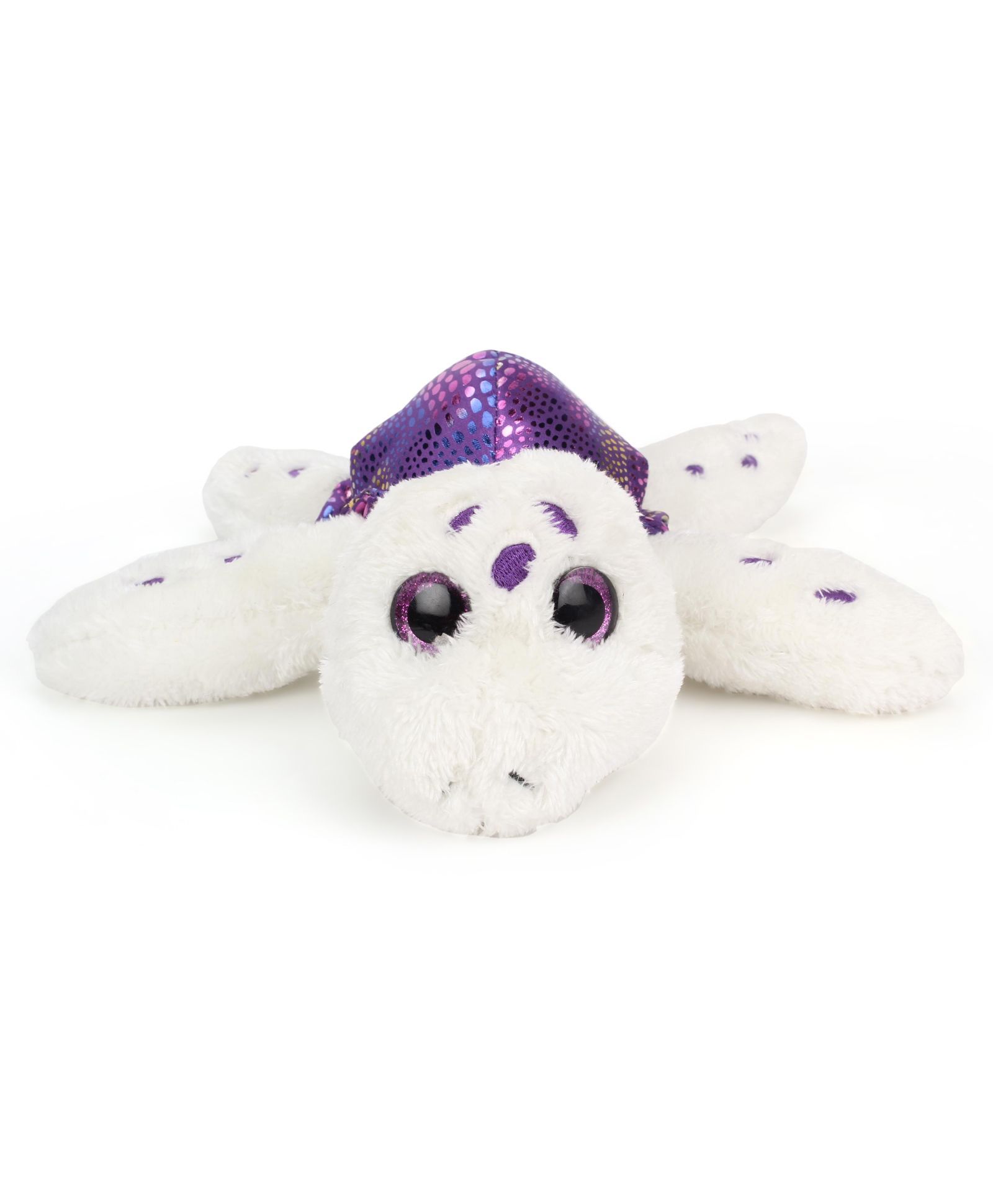 Keel Sparkle Eye Turtle Soft Toy Purple - 18 cm