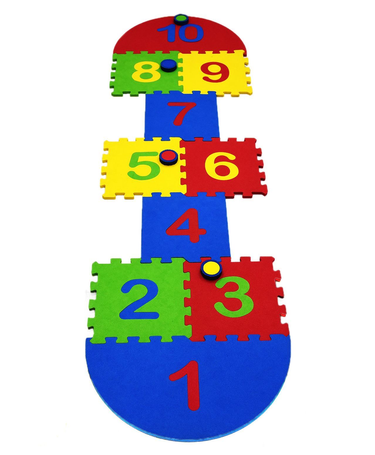 Cutez Hopscotch Mat - Multicolor