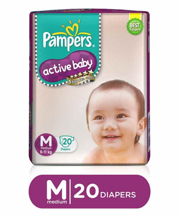 baby diapers medium size online