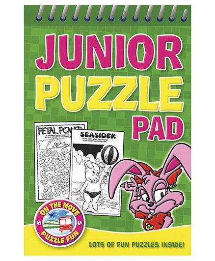 Junior Puzzle Pad Green