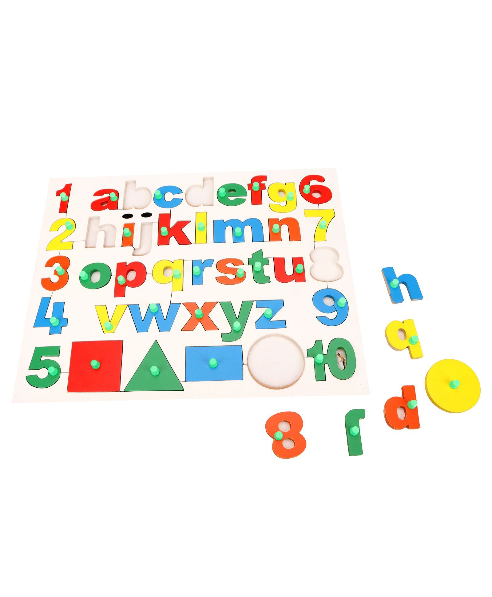Little Genius Alphabets With Numbers And Shapes