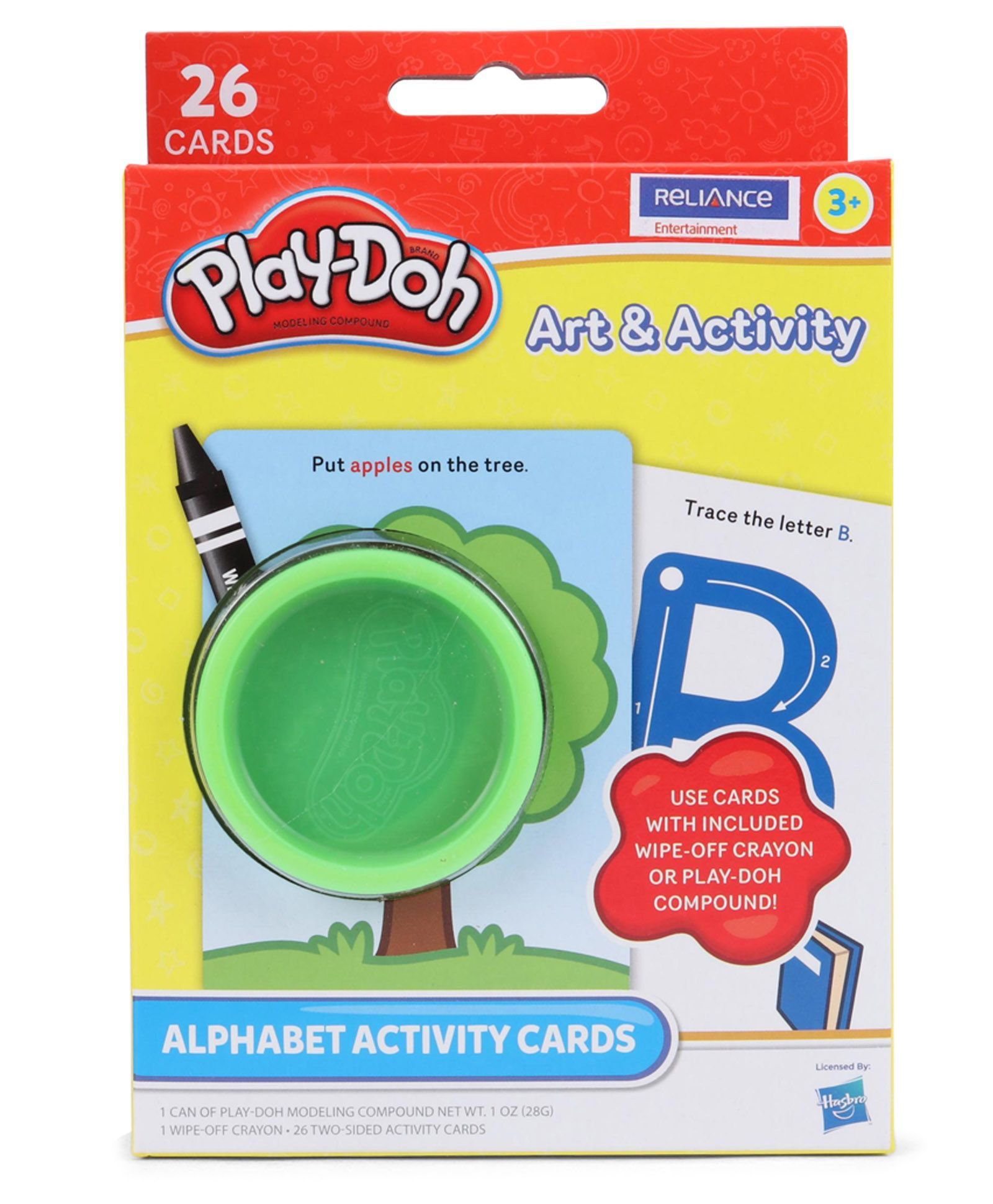 Play Doh Alphabet Activity Cards