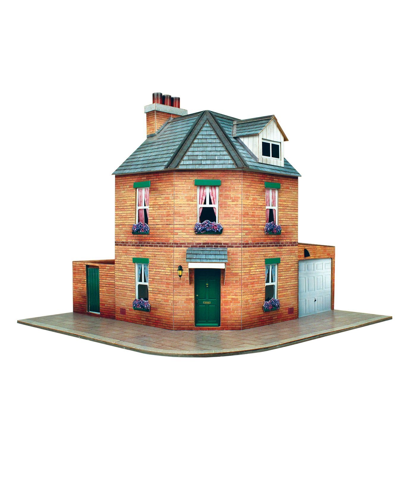 The CityBuilder Corner Row House Kit