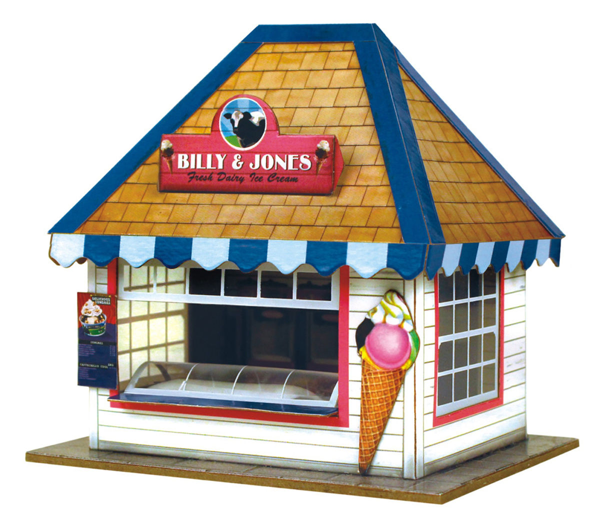 The CityBuilder - Ice Cream Stall Kit