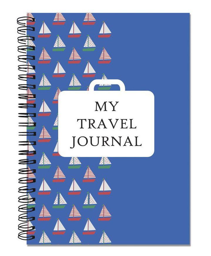 Little Jamun Travel Journal Boat Theme