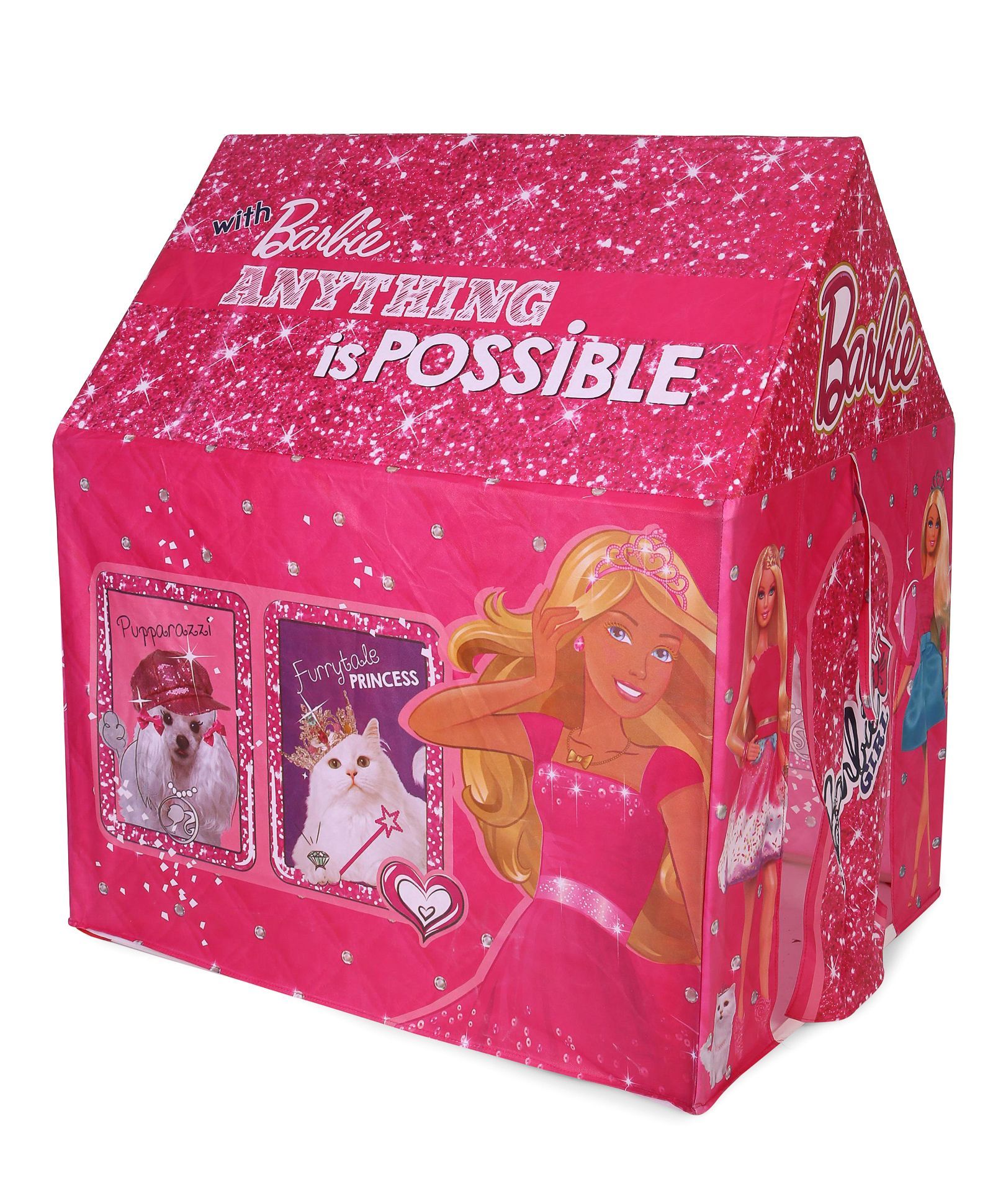 barbie tent house