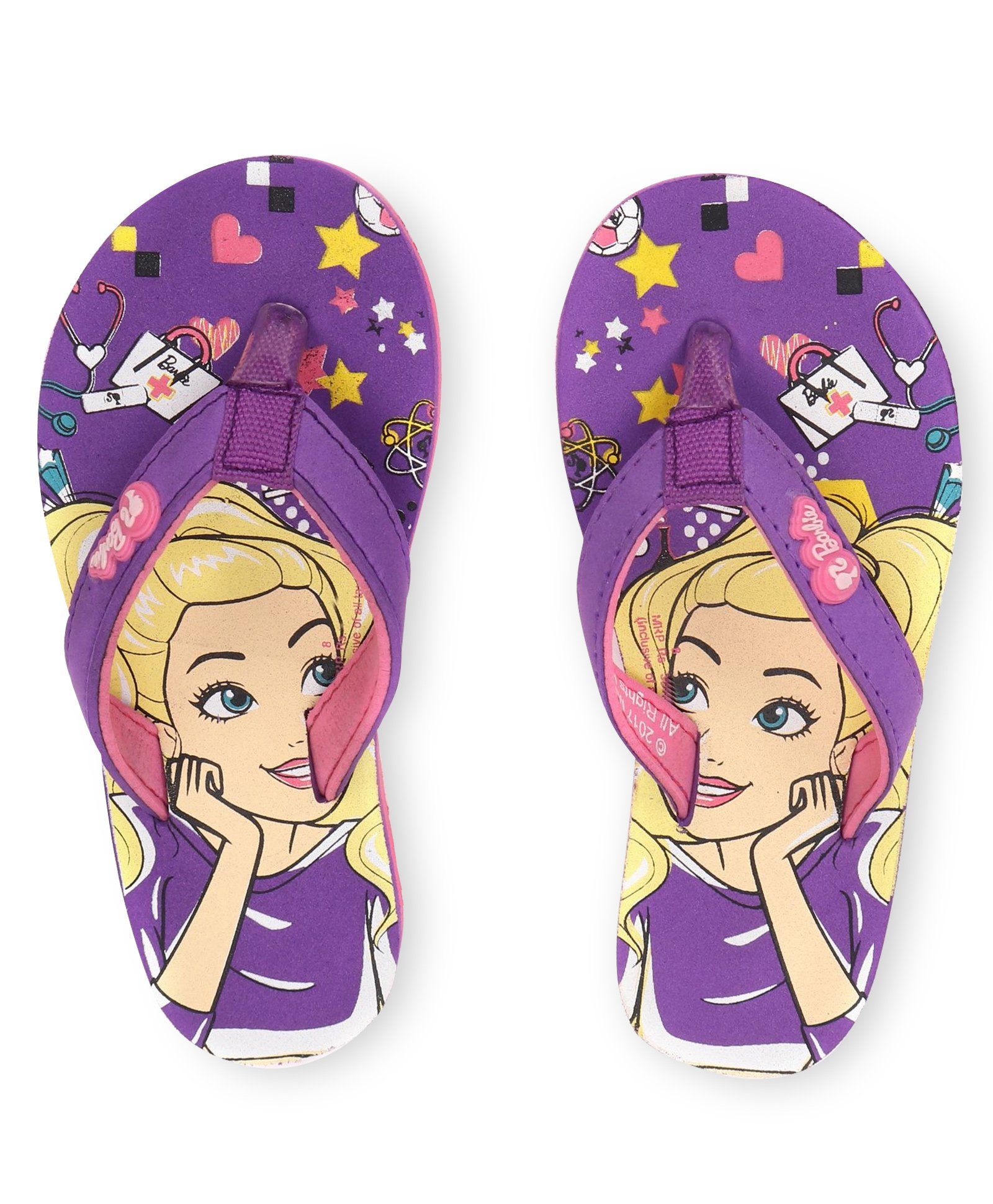 barbie flip flops