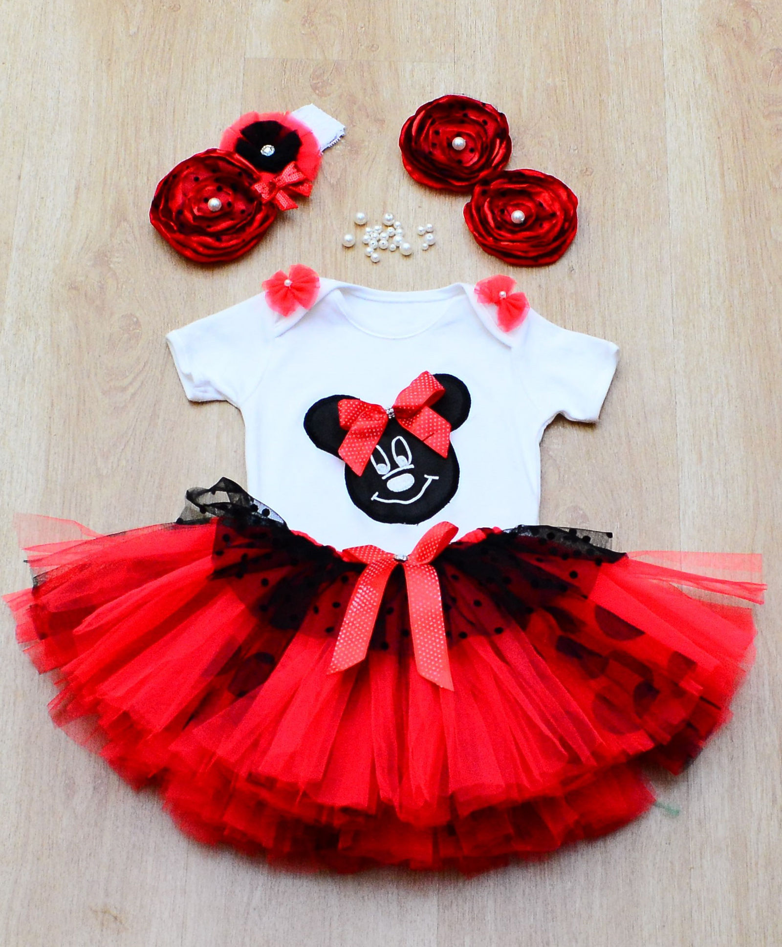 tutu skirts red