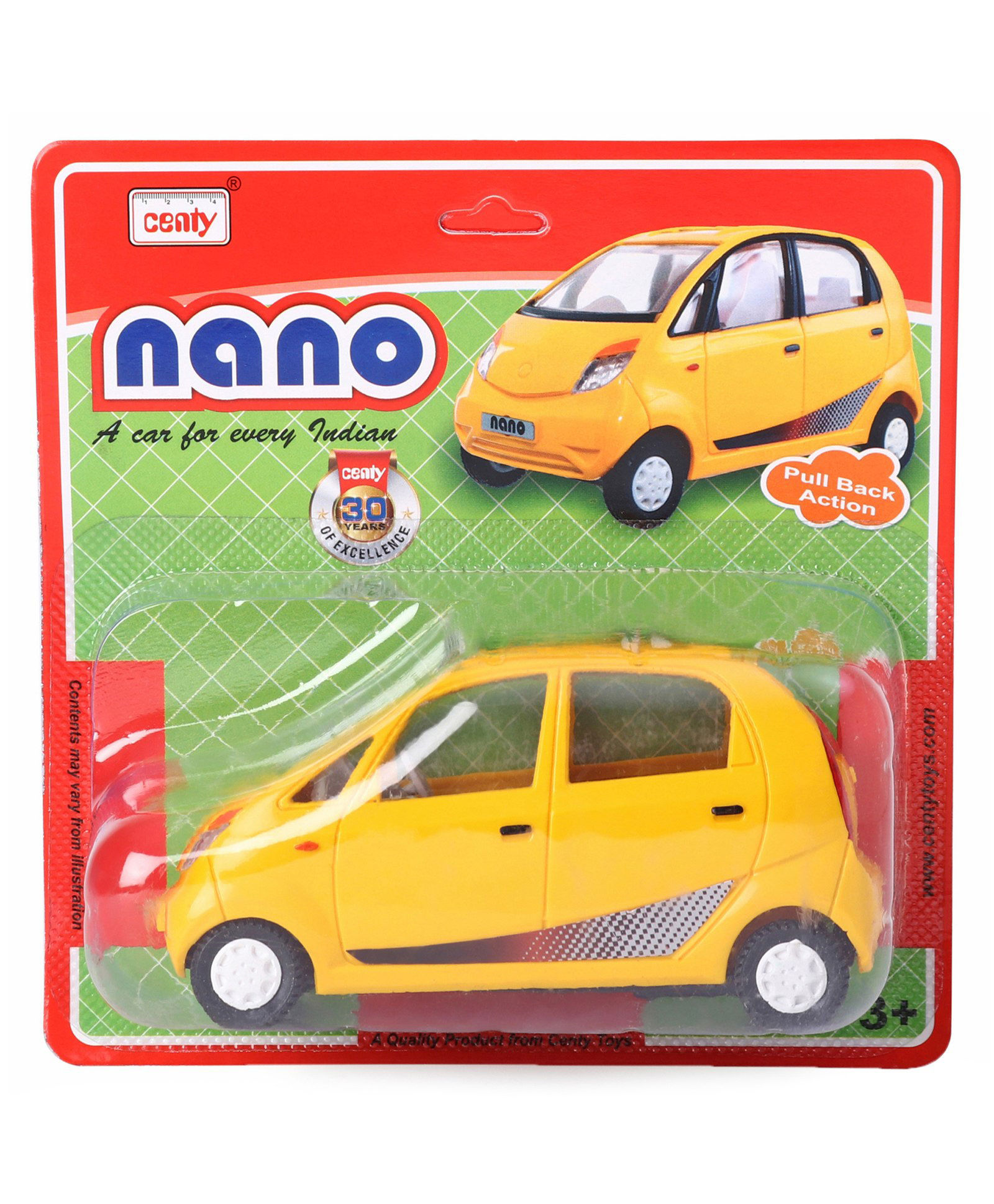 Centy Pull Back Nano Toy Car