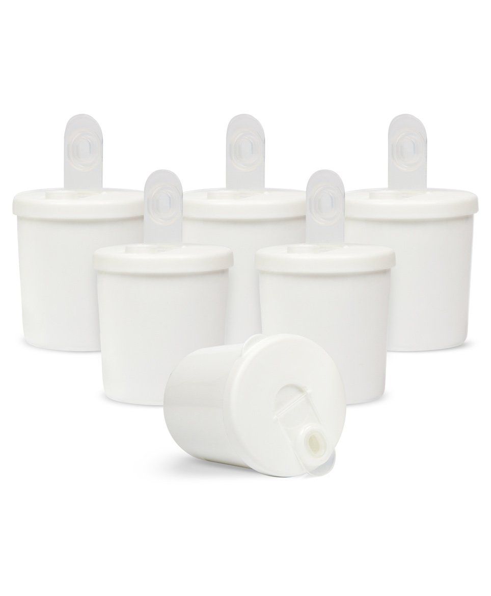 Small Wonder Baby Snack Jar With Dispenser Pack Of 6 - White
