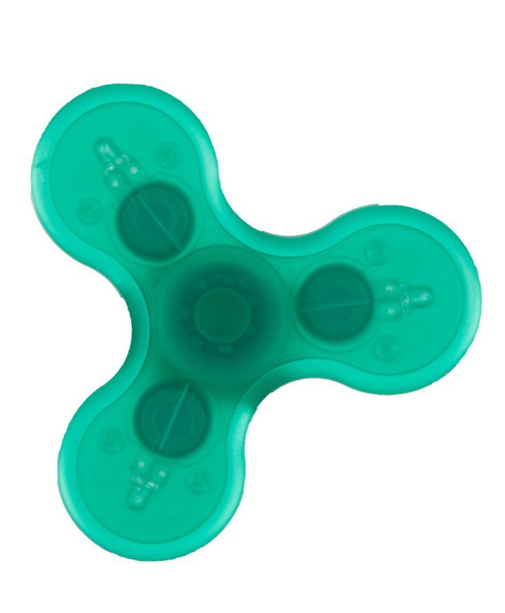 Octo Transparent Body With LED Light Fidget Spinner